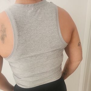 Beyond Yoga Light Gray Tank Top